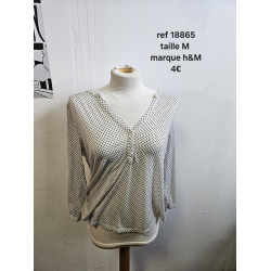 haut taille M marque h&m