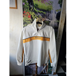 Vinted polaire blanc & jaune brunotti taille s 