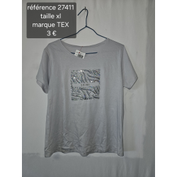 t-shirt taille xl marque tex