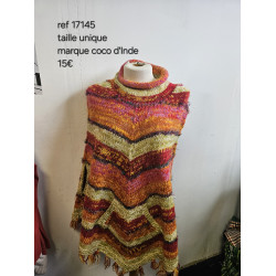 poncho taille unique 