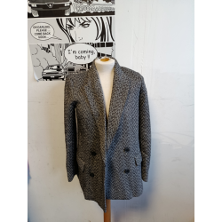 veste gris chine taille 36 h&m  - CASHFRING