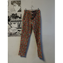 pantalon a fleur t38