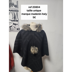 poncho taille unique