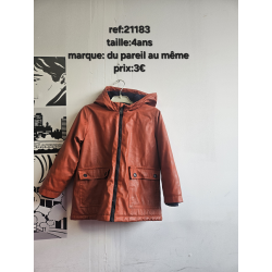 manteau taille 4 ans