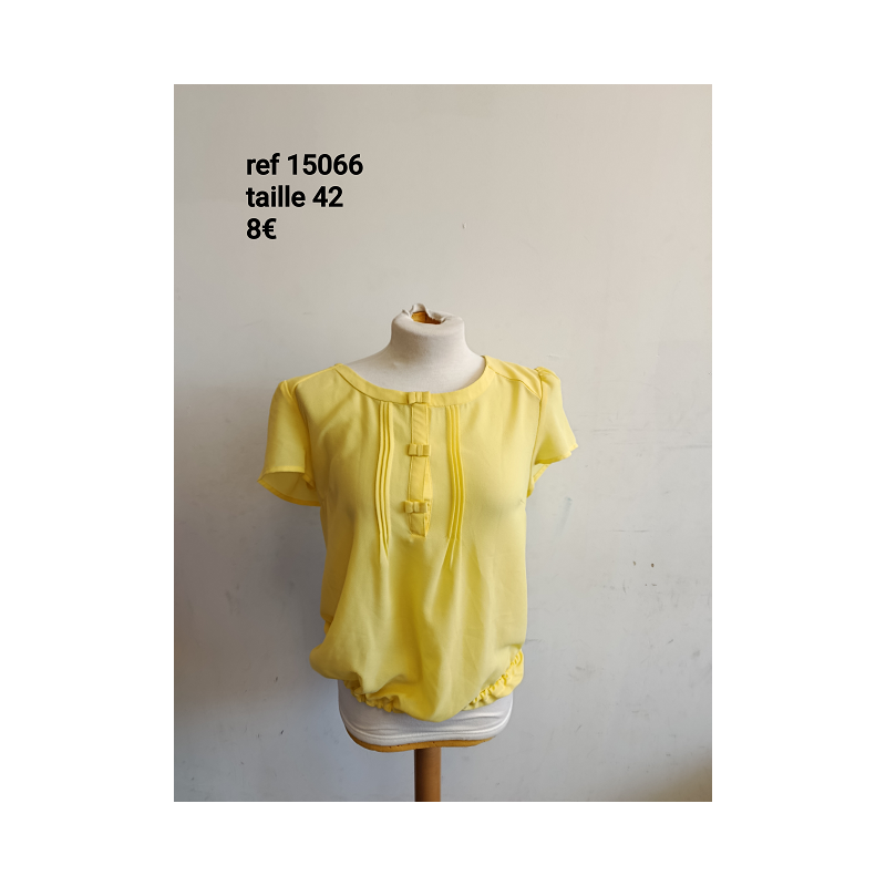 blouse jaune t.42 - CASHFRING