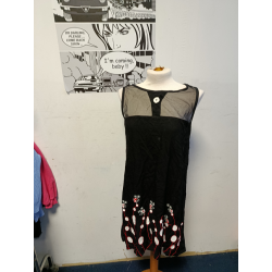 robe noir marta valbuena tm