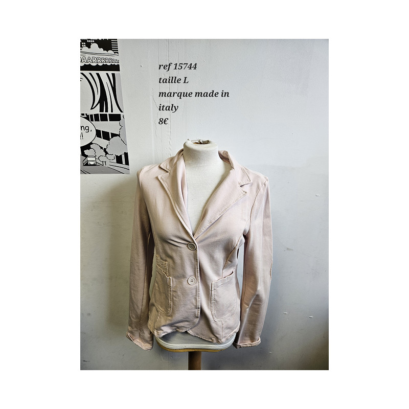 veste rose made in italy