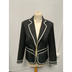 veste noire et blanche  - CASHFRING