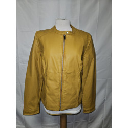 ok veste kiabi t42 moutarde 