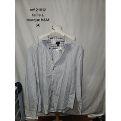 chemise taille L  marque h&m